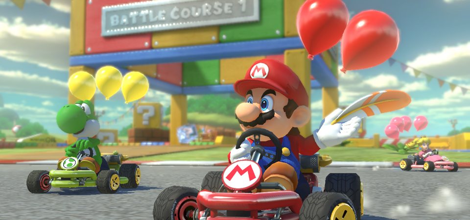 Image result for mario kart 8 deluxe gameplay