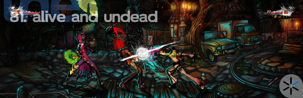 "Don't step on my undead shoes."