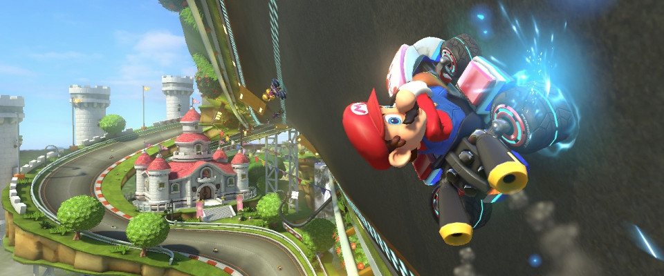Mario Kart 8 inline
