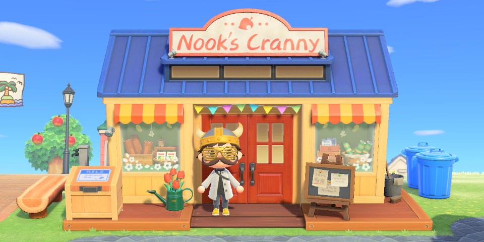 Animal Crossing New Horizons Open Nook's Cranny