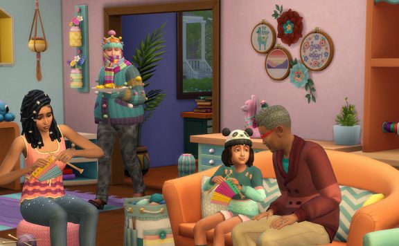 The SIms 4: Nifty Knitting