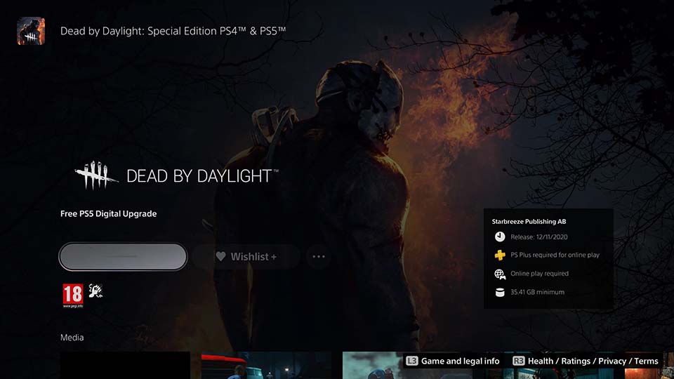 Dead By Daylight How To Upgrade From Ps4 To Ps5 For Free Thesixthaxis