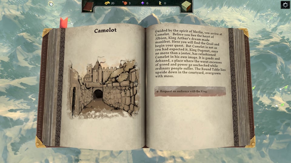 The Hand of Merlin story