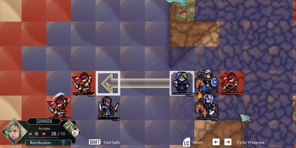 Dark Deity SRPG Battle
