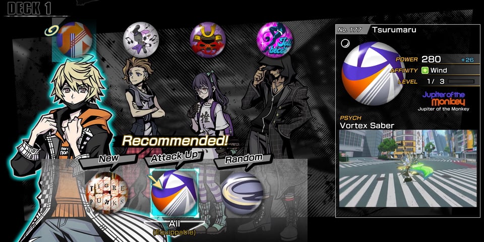 NEO: The World Ends with You Review Pins