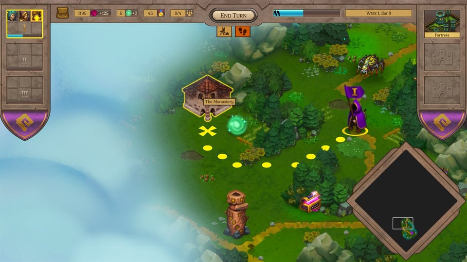 Fort Triumph Review Overworld