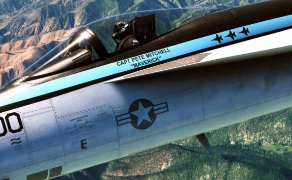 Microsoft Flight Simulator Top Gun Maverick Header