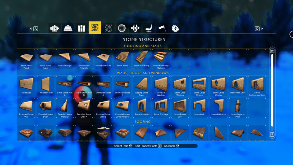 No Man's Sky Update Building Menu