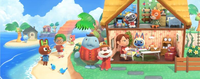 Animal Crossing Happy Home Paradise Header