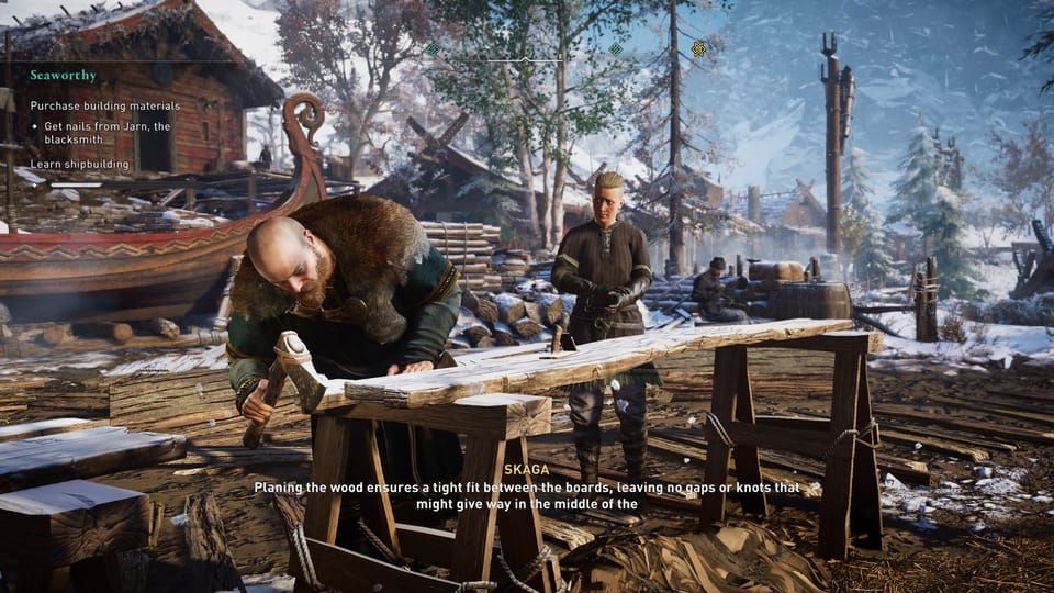 AC Valhalla Discovery Tour Viking Screenshot