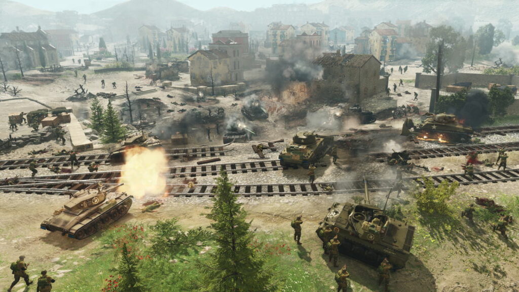 Company of Heroes 3 Multiplayer Pre-alpha Map