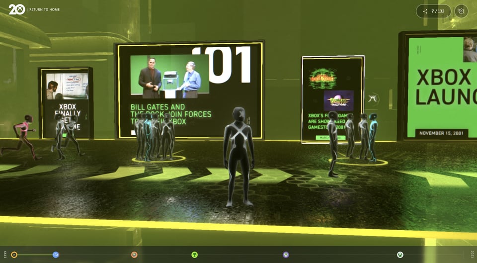 Xbox 20th Anniversary Digital Museum