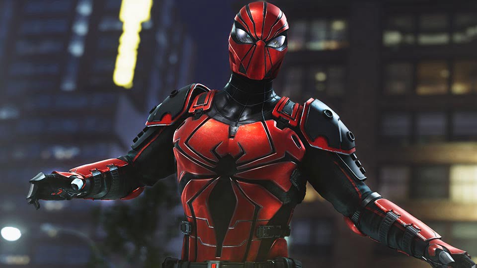 marvel's avengers spider-man costume mark iii