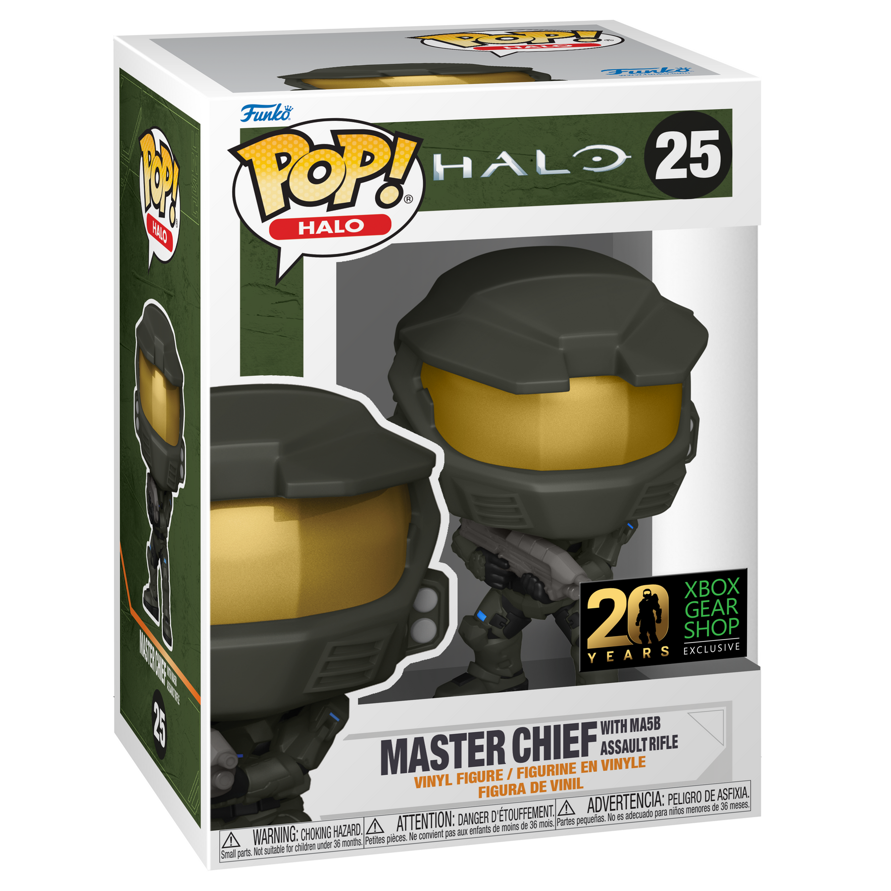Halo Master Chief 20th Anniversary Funko Pop releasing in April