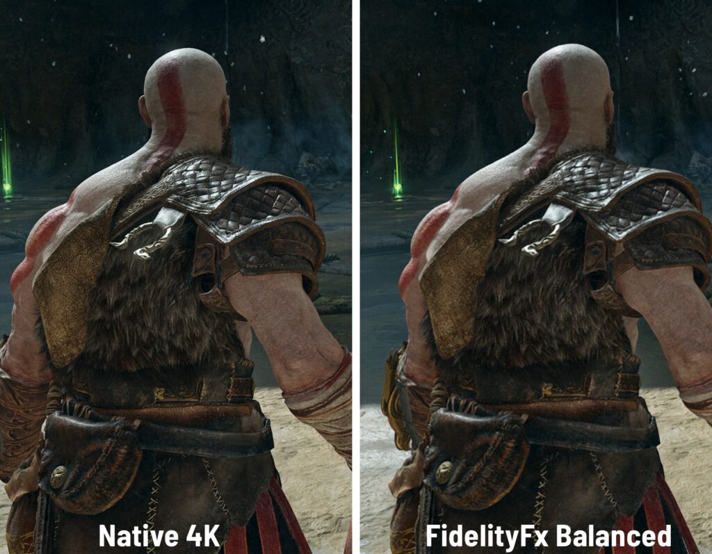 God of War PC FidelityFX Comparison
