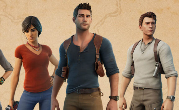 uncharted fortnite skins crossover event