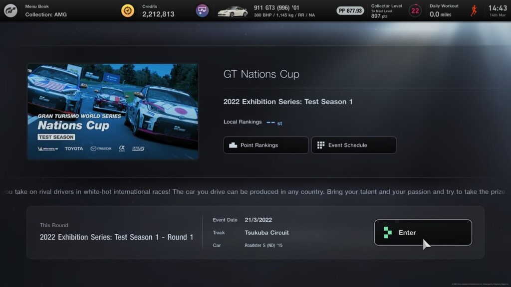 Gran Turismo 7 Nations Cup Season 1