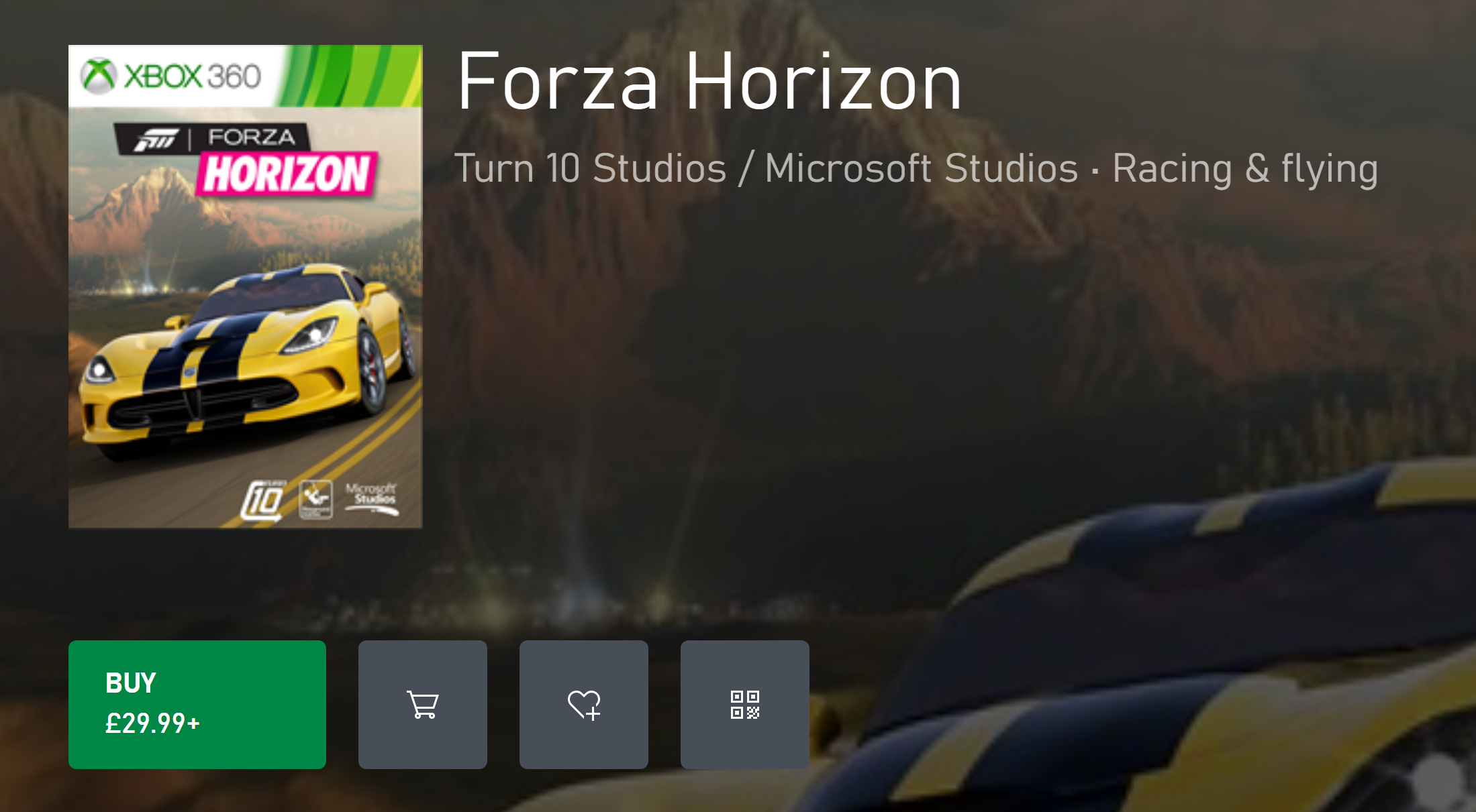Reusachtig buste bijeenkomst Forza Horizon relisted on the Microsoft Store (Updated) | TheSixthAxis