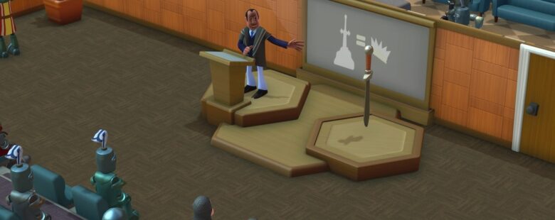 Two Point Campus Knight School Header