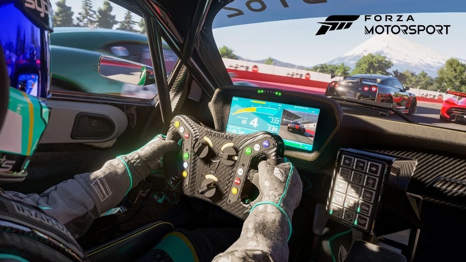 Forza Motorsport Cockpit
