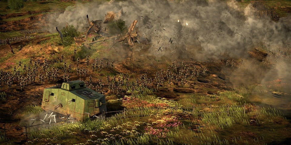 The Great War: Western Front Trench Smokescreen
