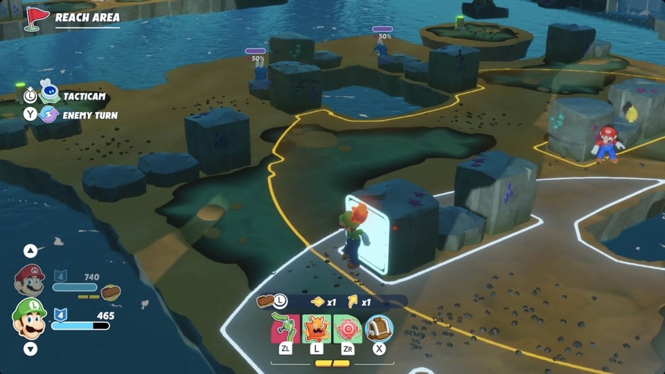 Mario + Rabbids Sparks of Hope Battle Map