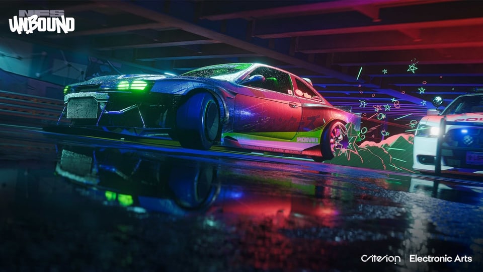 Need for Speed Unbound NfS Art style