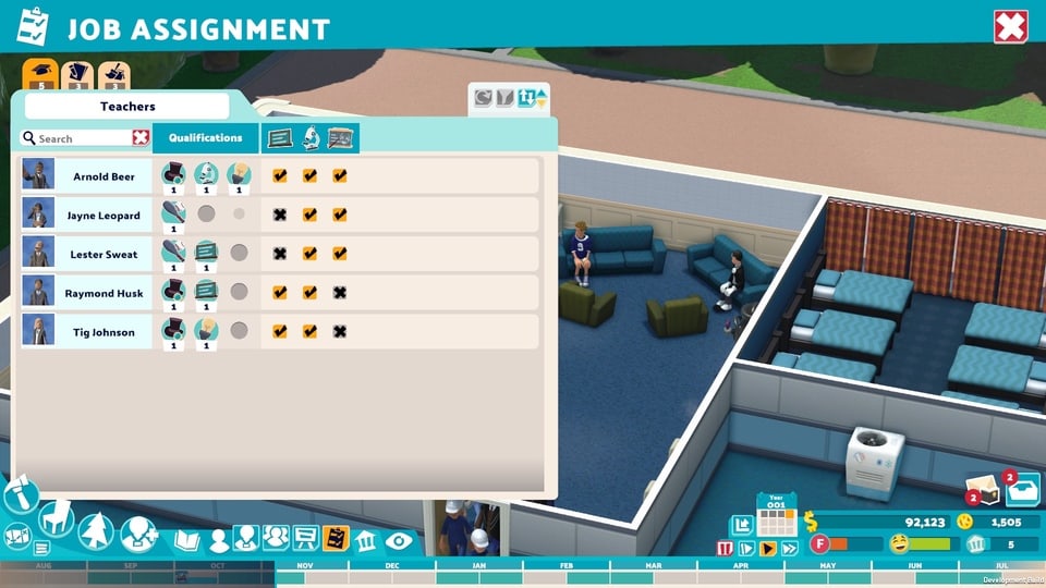 Two Point Campus Update Job Assingment