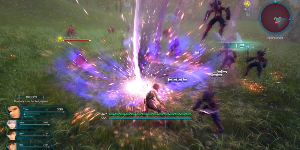 Star Ocean The Divine Force Combat
