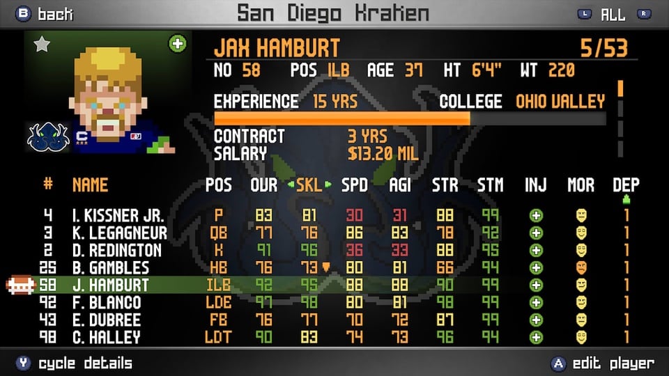 Legend Bowl Customisation