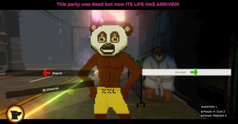 Techno Banter – Half-naked panda