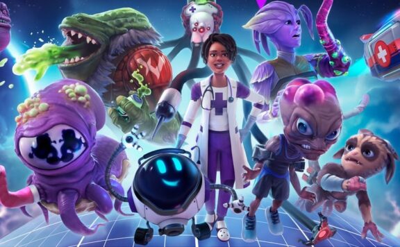 Galacticare doctor, robot and different alien species