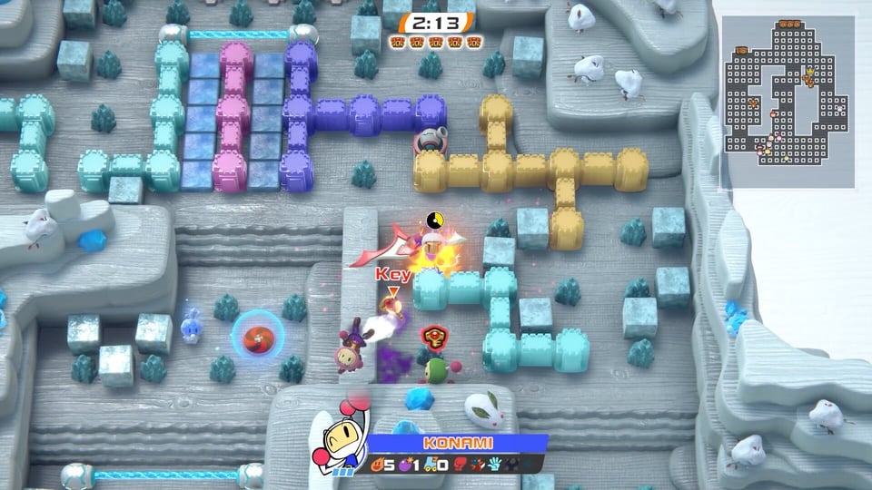 Super Bomberman R 2 castle mode