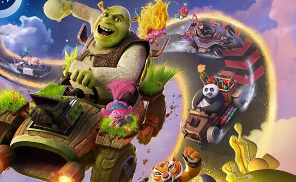 Dreamworks All-Star Kart Racing header art
