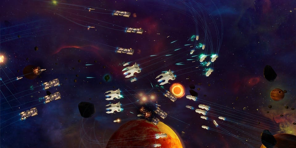 Stellaris Nexus combat