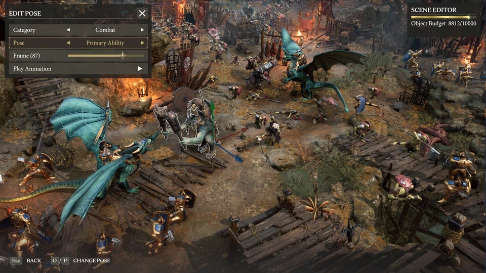 Warhammer Age of Sigmar Realms of Ruin scene editor