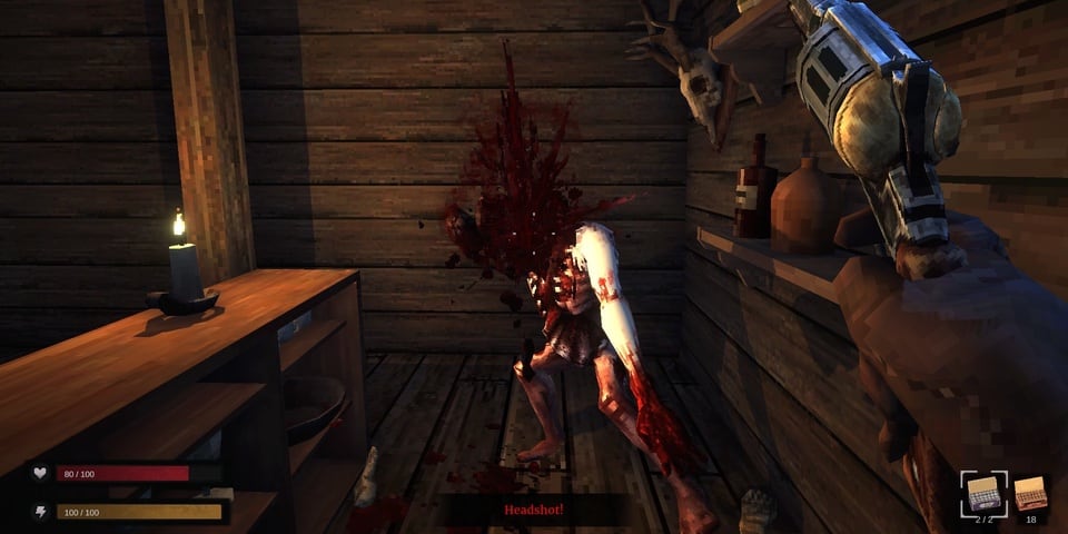 Blood West headshot combat