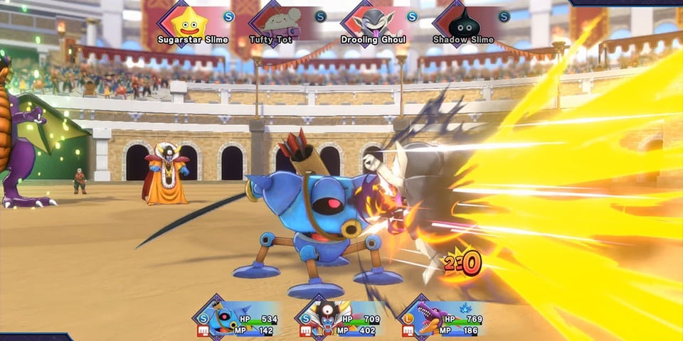 Dragon Quest Monsters: The Dark Prince combat