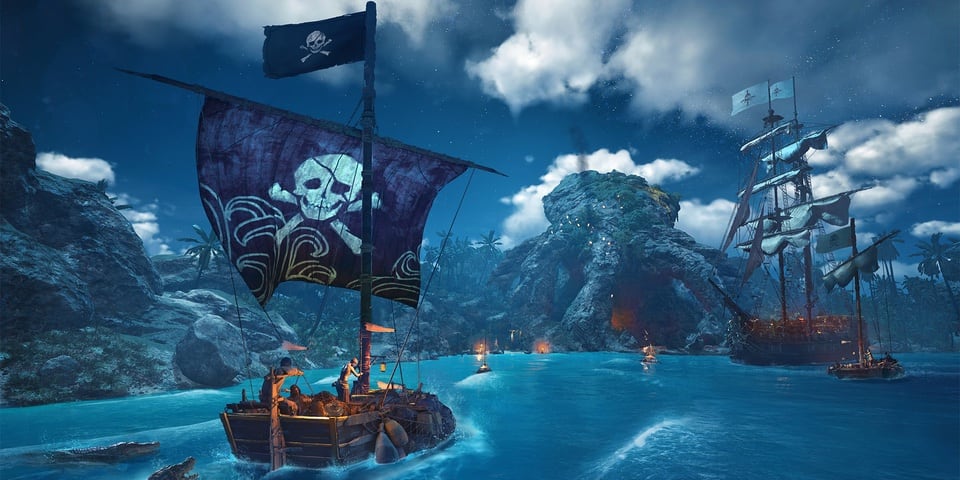 Skull and Bones dhow