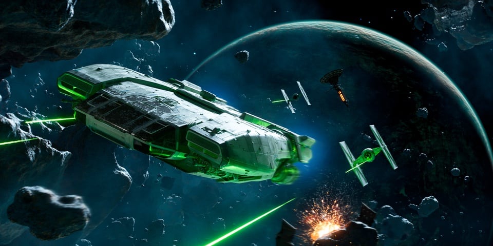 Star Wars Outlaws space combat