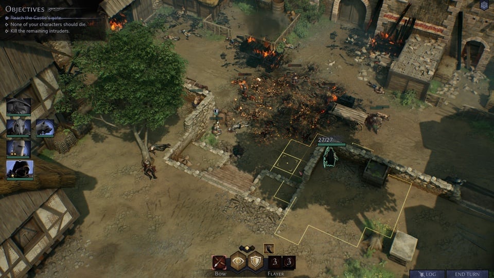Crown Wars turn-based tactical combat