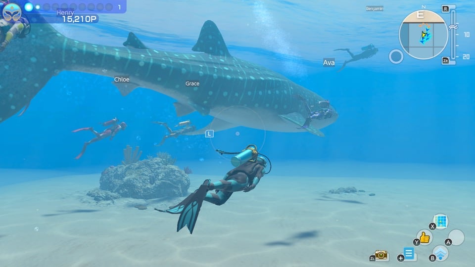 Endless Ocean Luminous - Nintendo Switch Exploration Game With 500+ Marine Species, Online Multiplayer