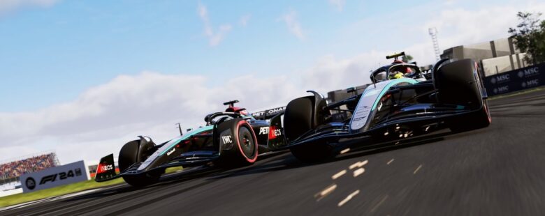 F1 24 Mercedes Header