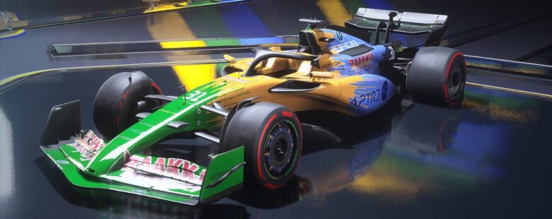 F1 Manager 24 Create a Team livery editor header