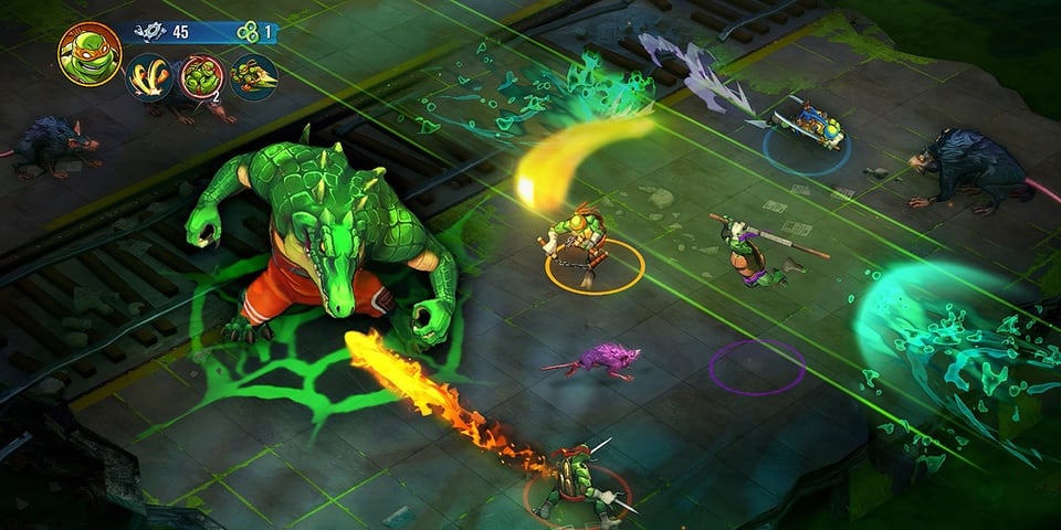 Teenage Mutant Ninja Turtles: Splintered Fate TMNT boss battle