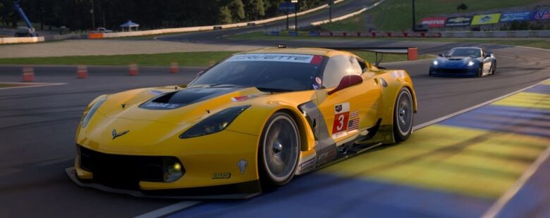 Forza Motorsport update 11 header – corvette at Road Atlanta
