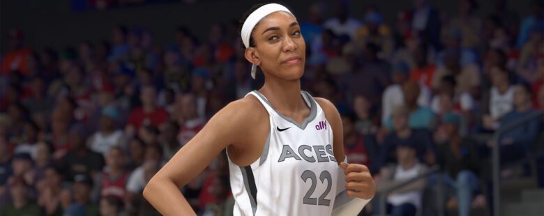 NBA 2K25 A'ja Wilson header