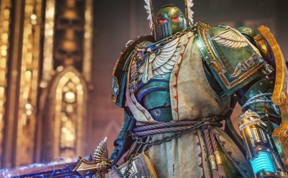 Space Marine 2 update Dark Angels header