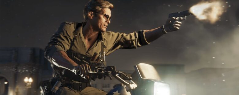 COD Black Ops 6 campaign Adler on a motorbike header imager
