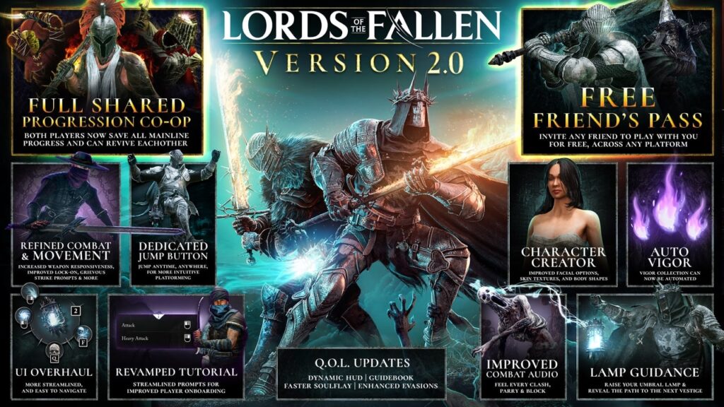 Lords of the Fallen Version 2.0 inforgraphic